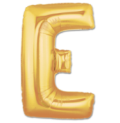 16'' Gold E Harf Folyo Balon