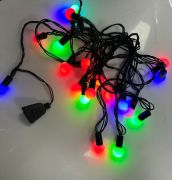Top Led Işık 20 Ampül RGB 3 metre