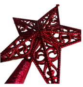 Lüks Tepelik Kırmızı Gold  Desenli 7211