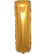 16'' Gold I Harf Folyo Balon