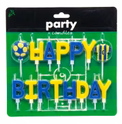 Sarı Lacivert Happy Birthday Mum 23 Parça 0012