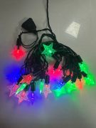 Yıldız Led Işık 20 Ampül RGB 3 metre