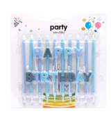 Mavi Happy Birthday 23 Parça Mum 0210