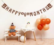 Ayıcık Happy 6 Months Eva Banner