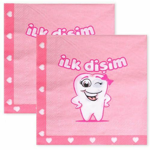 İLK DİŞİM PEMBE PEÇETE 20Lİ