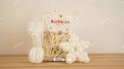 Kalisan Sosis Balon Beyaz 100 Adet