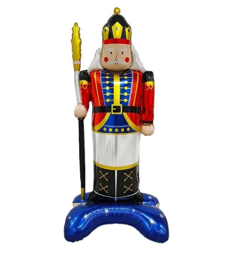 Ayaklı Mızraklı Kurşun Asker Folyo 120*60 Cm 8477