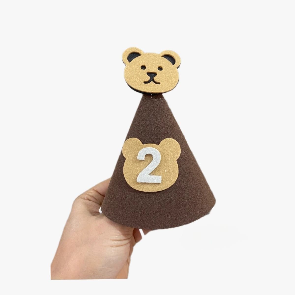 2 Yaş Ayıcık Eva Mini Şapka