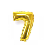 16'' Gold 7 Rakam Folyo Balon