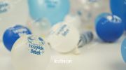 Kalisan 12'' Hoşgeldin Bebek Mavi Baskılı Balon 25'li