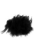 Balon Süsleme Tüyü 5gram  -Siyah-