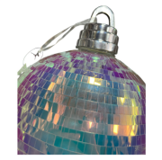 Yılbaşı Lüx 20 Cm Hologramlı Disko Topu DR-06