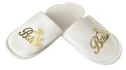 Bride Terlik Beyaz Gold