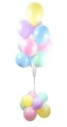 7'li Balon Standı Şeffaf