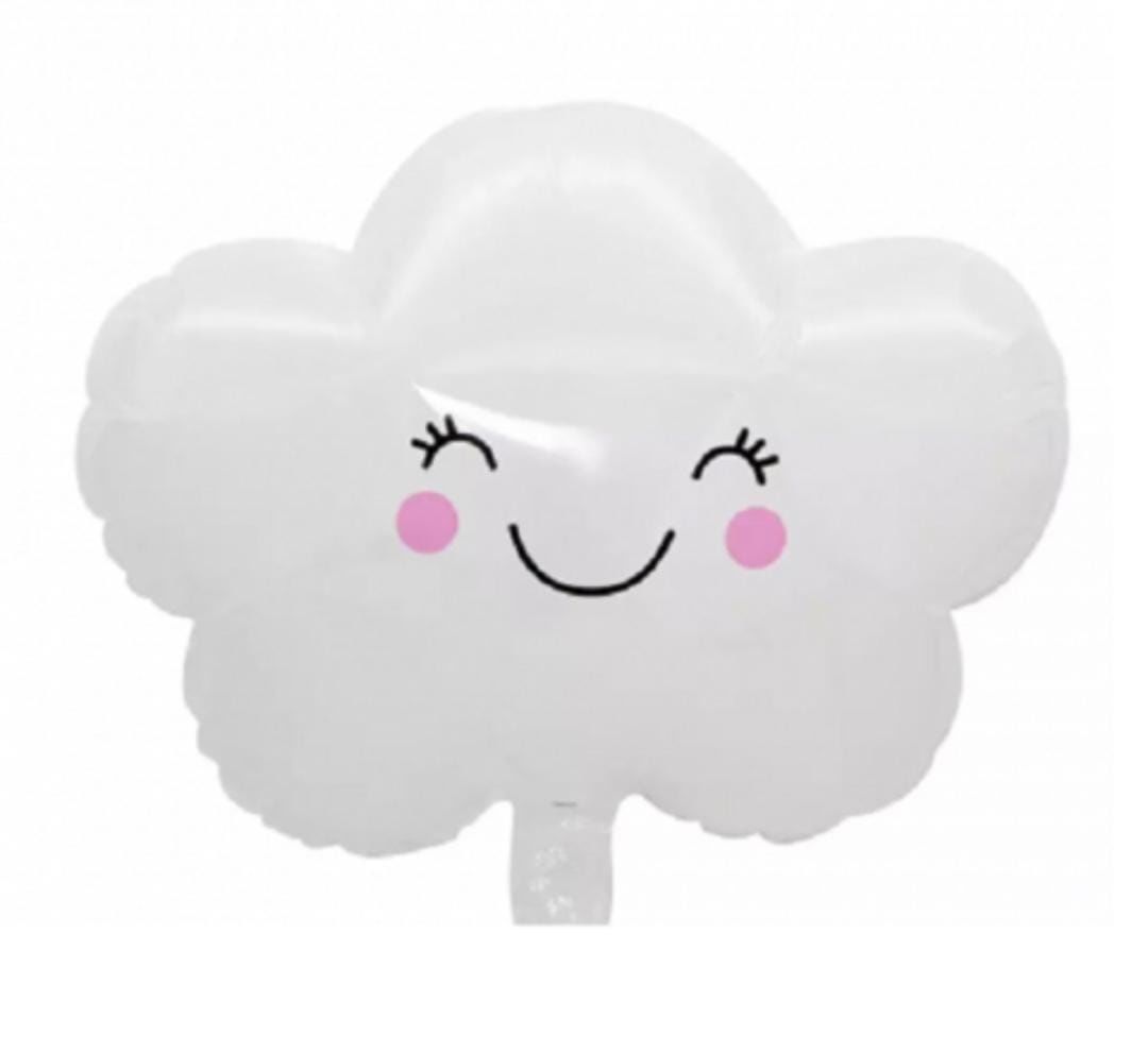 Sevimli Beyaz Bulut Folyo Balon 46*39 Cm 5735