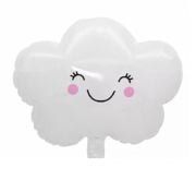 Sevimli Beyaz Bulut Folyo Balon 46*39 Cm 5735