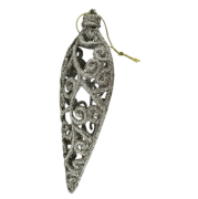 Yılbaşı Dekor Süs Simli Rose Damla SF-11