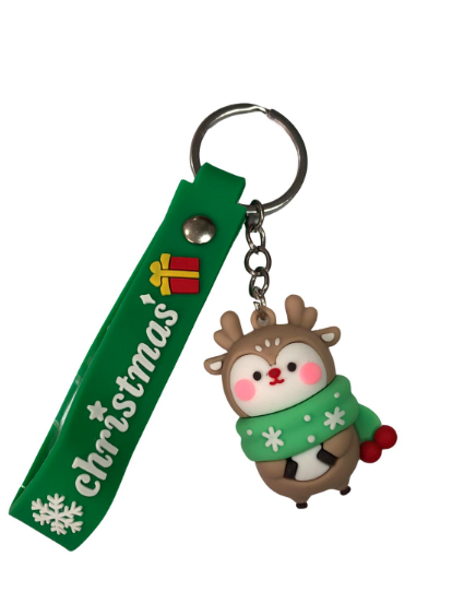 Anahtarlık Silikon Geyik 1 Adet