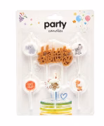 Safari Hayvanları Happy Birthday Mum 6 Parça 0449