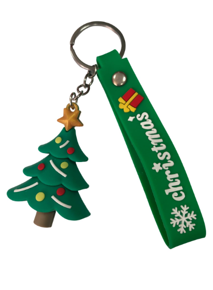 Anahtarlık Silikon Çam Ağacı 1 Adet