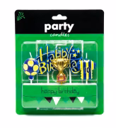 Sarı Lacivert Happy Birthday Mum 4 Parça 0046