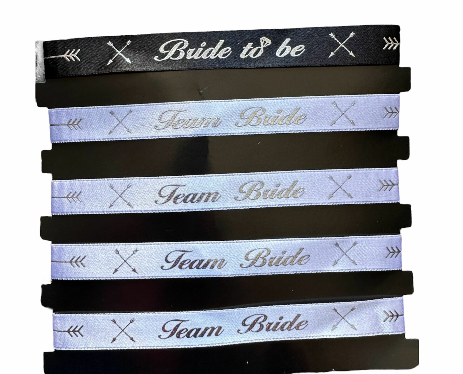 Bride to Be Bileklik 5 li Set Gümüş