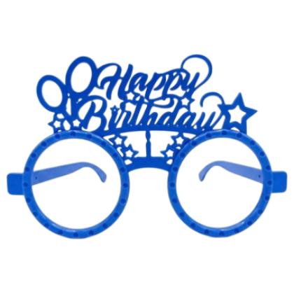 Mavi Happy Birthday Mika Gözlük