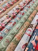 Hediye Yılbaşı Paket Kağıdı 70*100 1 Adet Karışık