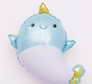 Mavi Baby Shark Folyo Balon 57*70 cm