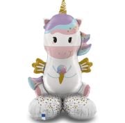 Ayaklı Dondurmalı Unicorn Folyo Balon 40*58 cm
