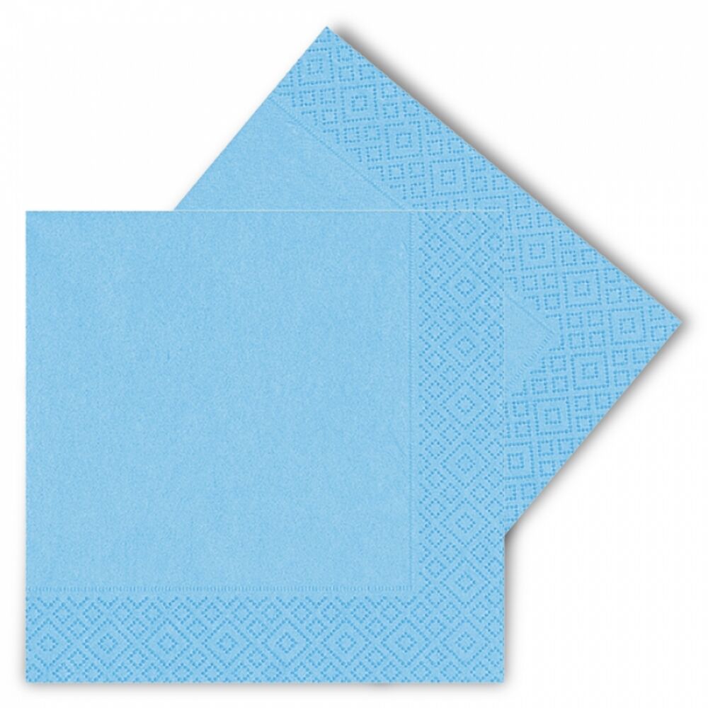 Makaron Mavi Peçete 20''lı