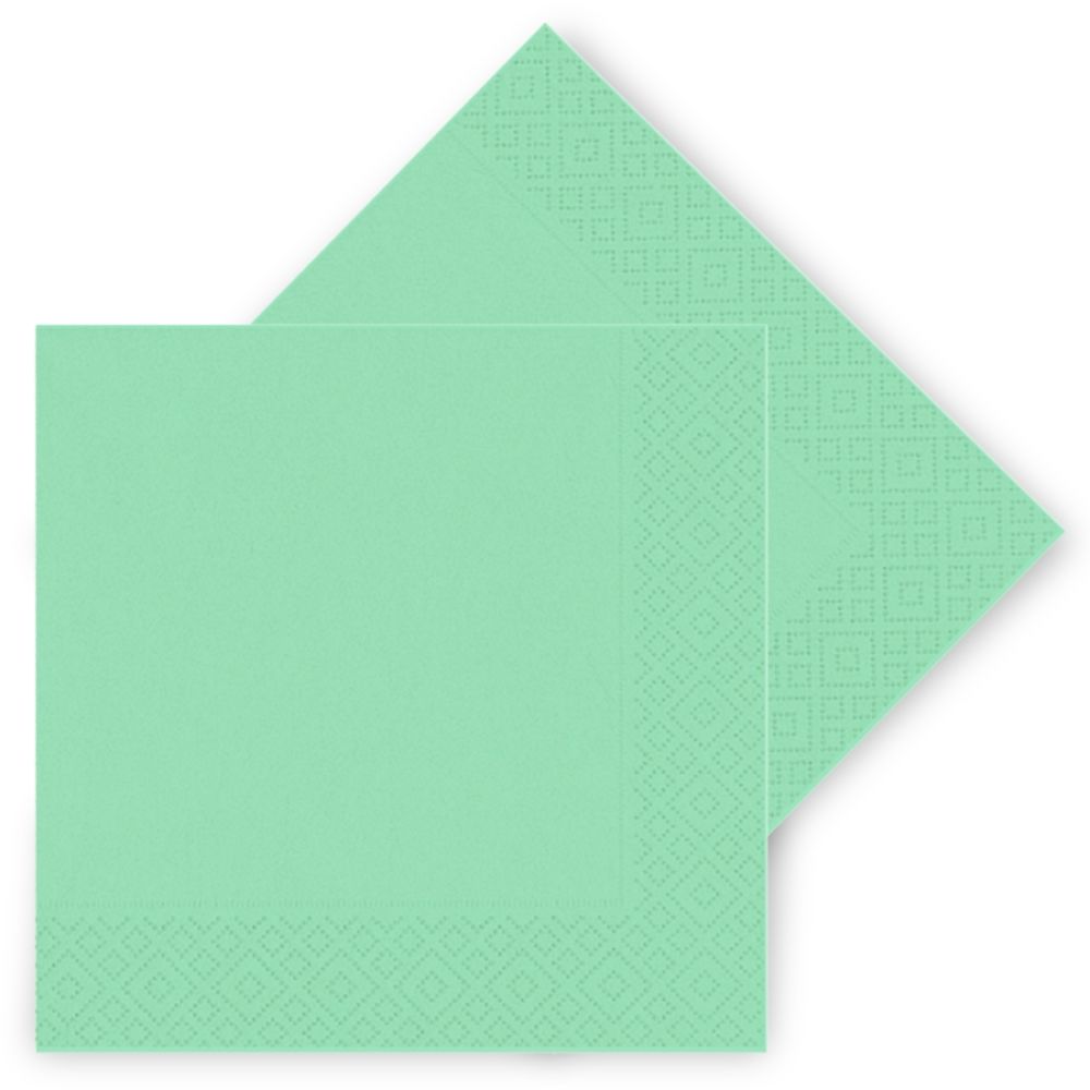 Makaron Yeşil Peçete 16''lı