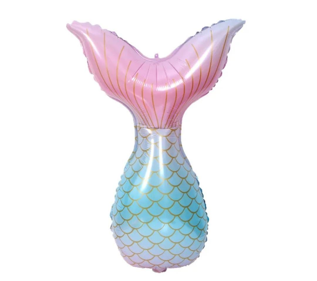 Soft Deniz Kızı Kuyruğu Folyo Balon  50*81 cm