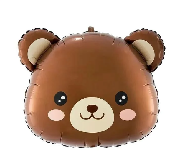 Ayı Kafası Folyo Balon 49*53 cm
