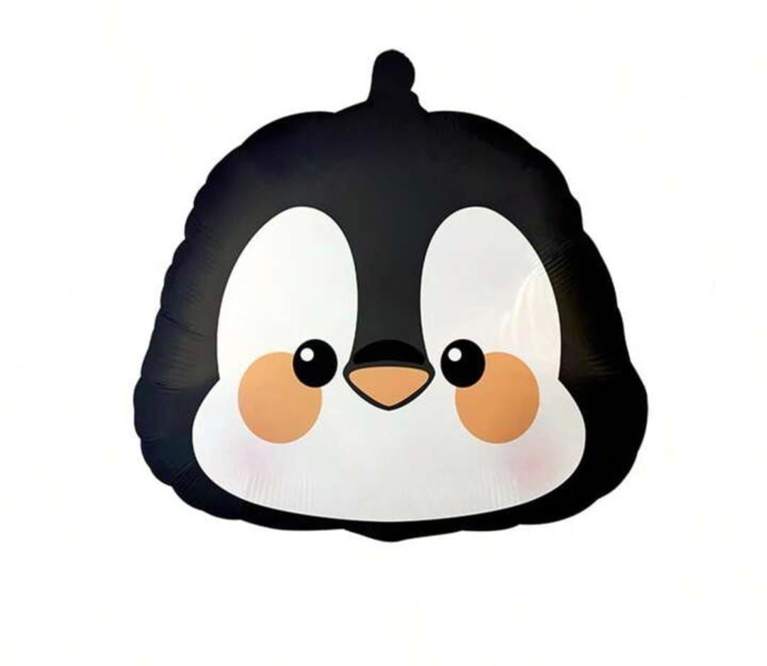 Penguen Kafası Folyo Balon 50*53 cm