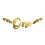 Kaligrafi Gold One Banner