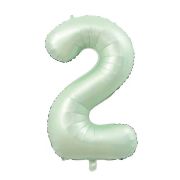 26'' Yeşil 2 Rakam Folyo Balon