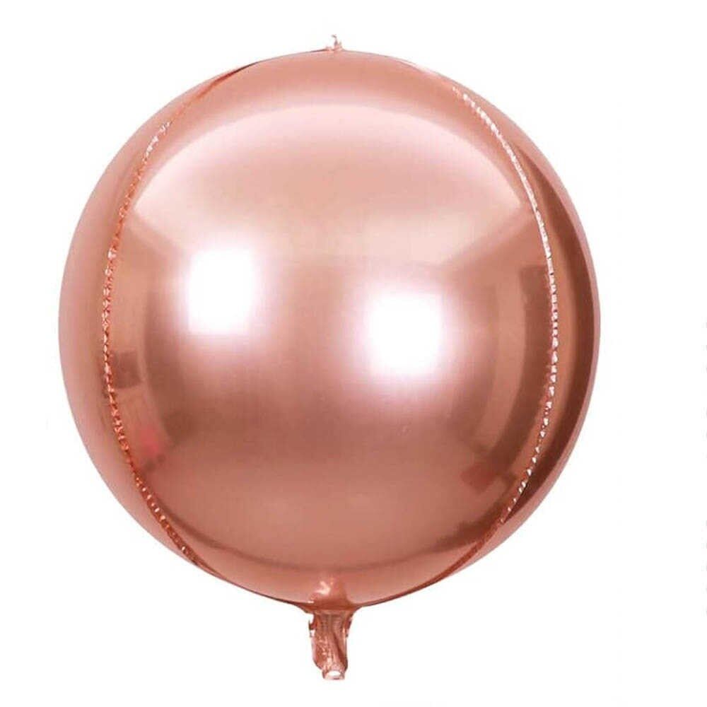 18'' Küre Folyo Balon Rose Gold