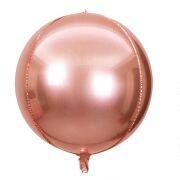 18'' Küre Folyo Balon Rose Gold