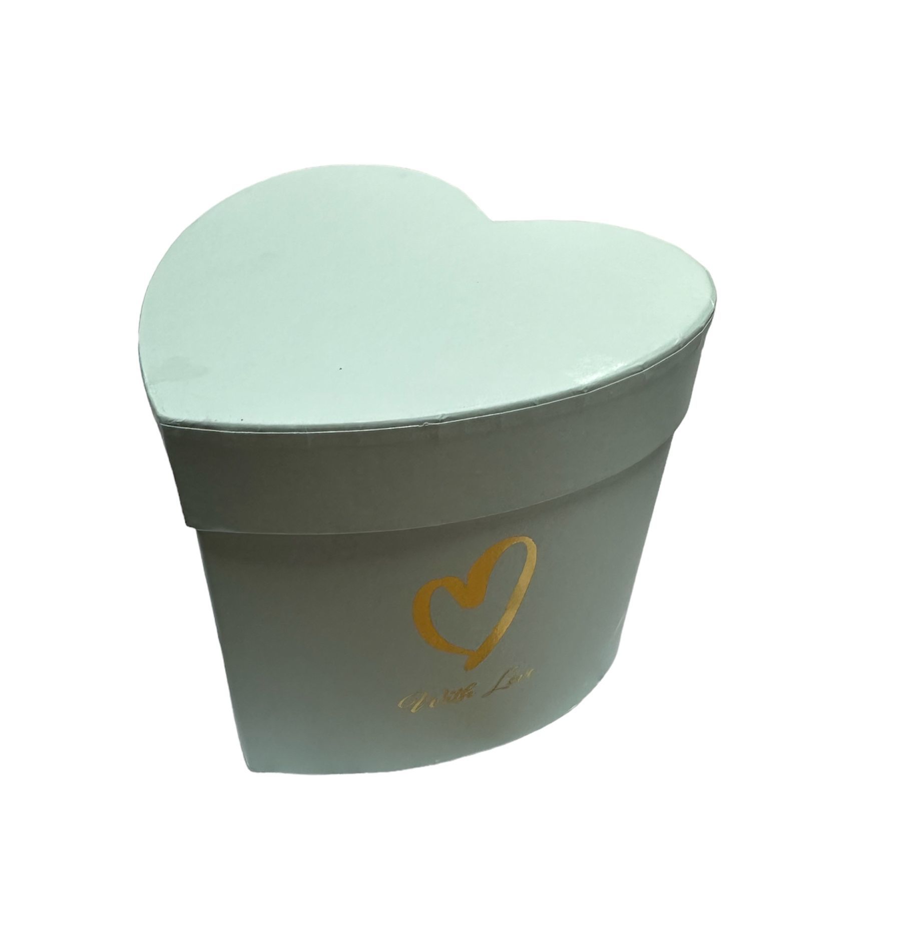 WİTH LOVE MAKARON MAVİ KALP KUTU 2215