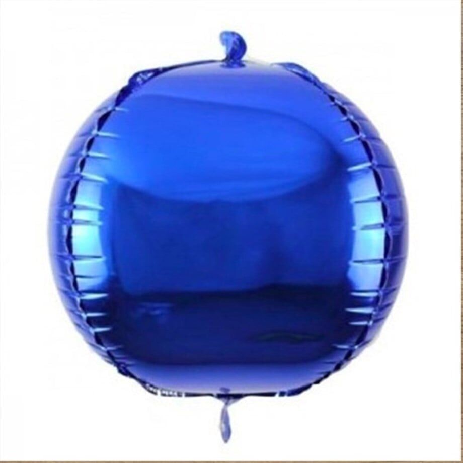 18'' Küre Folyo Balon Koyu Mavi