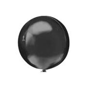 18'' Küre Folyo Balon Siyah