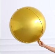 18'' Küre Folyo Balon Gold