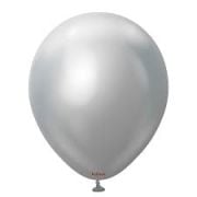 XL  Mirror (Krom) Balon Gümüş 12 İnç - 250 Adet