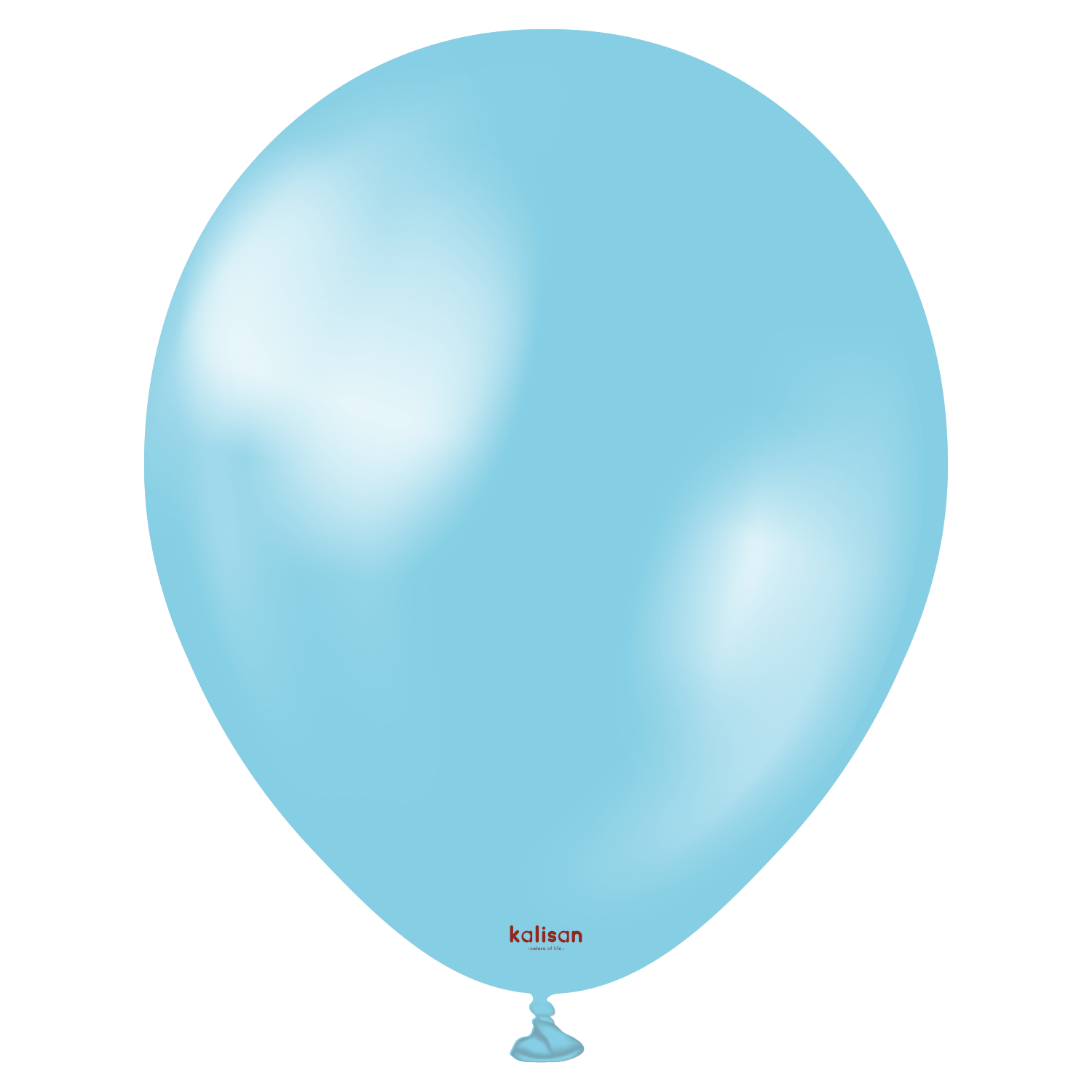 11'' Kalisan Metalik Mavi 50'li