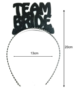 Eva Taç Team Bride Siyah