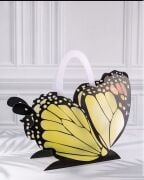 Çanta PVC Kelebek Buketi İçin 42*12*35 Cm Sarı