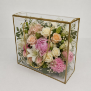 PVC Çanta Gold Kenarlı 25*25*10 Cm