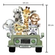 Safari Dekoratif Pano Masa Üstü Set 5'li Set