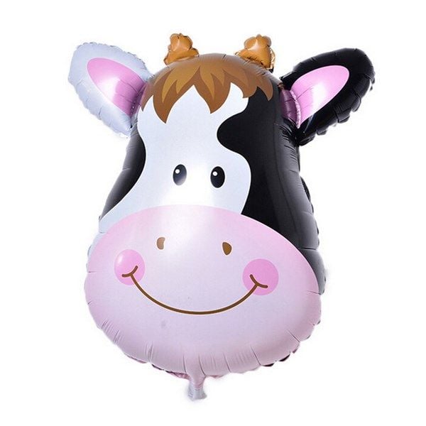 Hayvan Kafa İnek Folyo Balon 18''